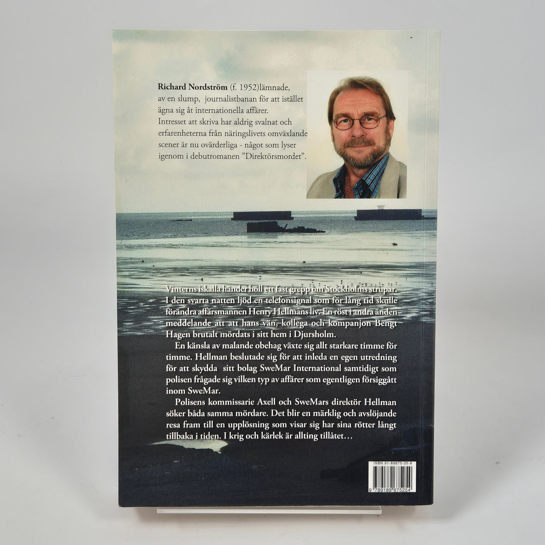 Direktörsmordet kriminalroman pocket S R Nordström