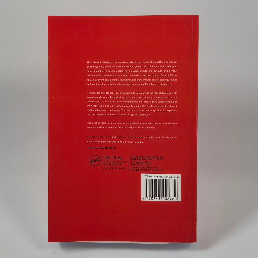 Control Theory teknikbok CRC Press begagnad