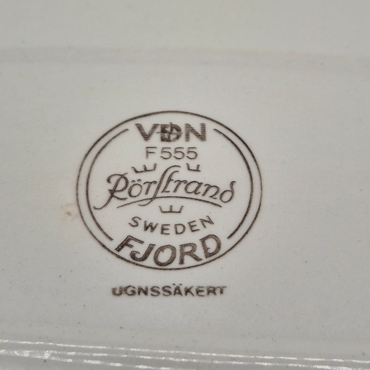 Rörstrand Fjord retro gryta med fat