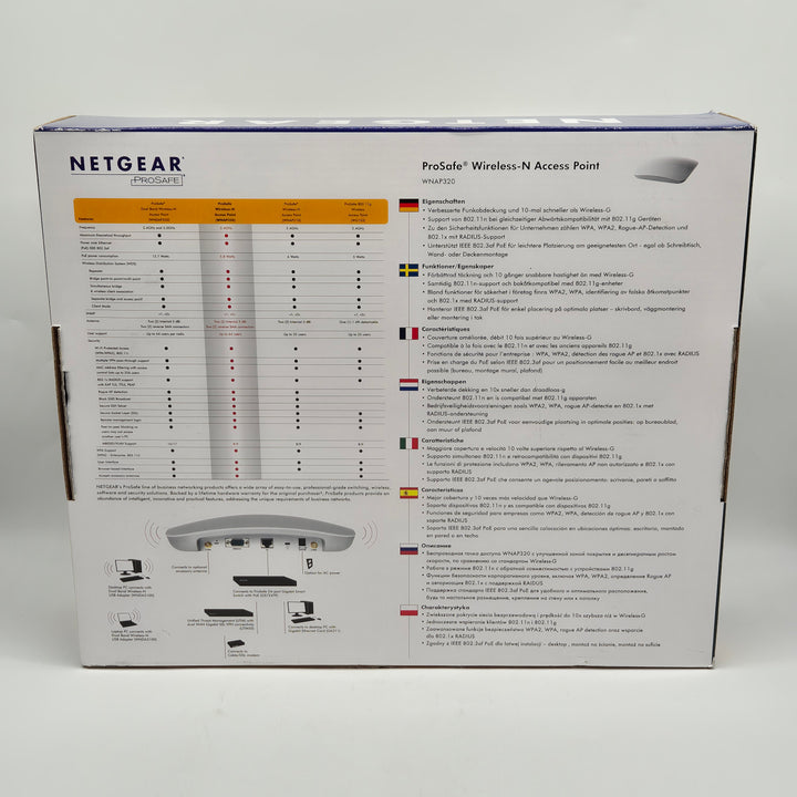 Netgear ProSafe trådlös accesspunkt WNAP320