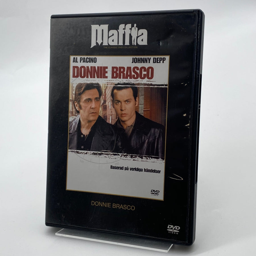 Donnie Brasco DVD klassisk maffiafilm Al Pacino - Homy Secondhand Online
