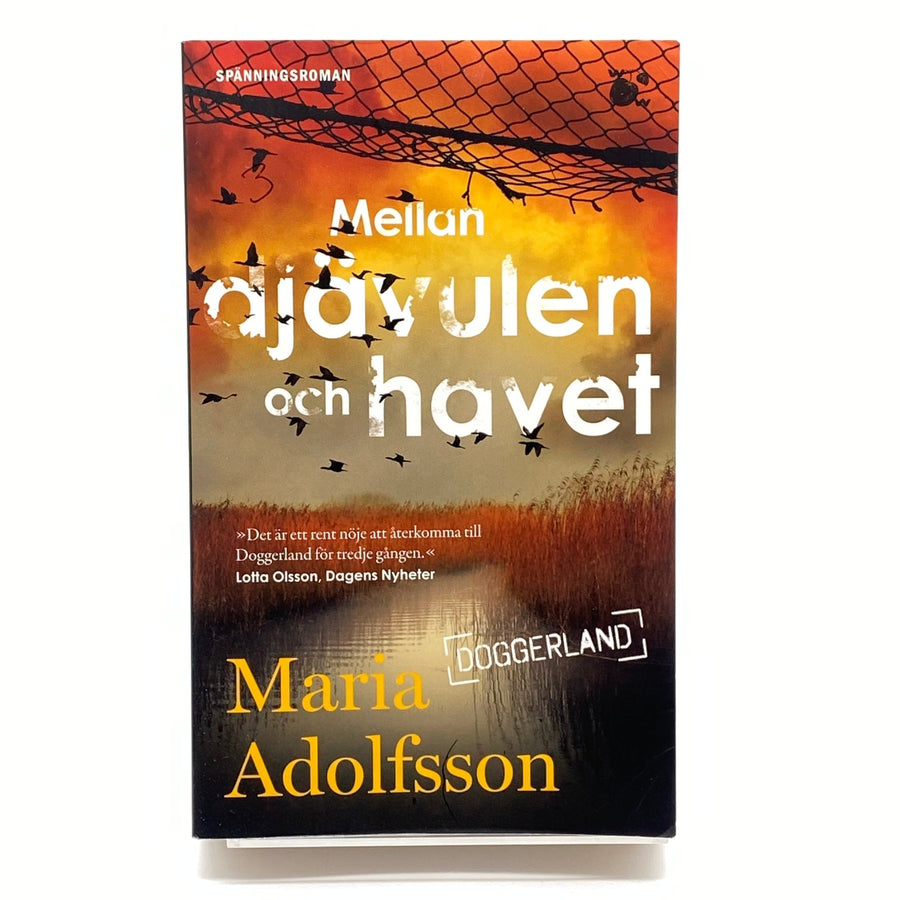 Spänningsroman Mellan djävulen och havet Adolphson - Homy Secondhand Online
