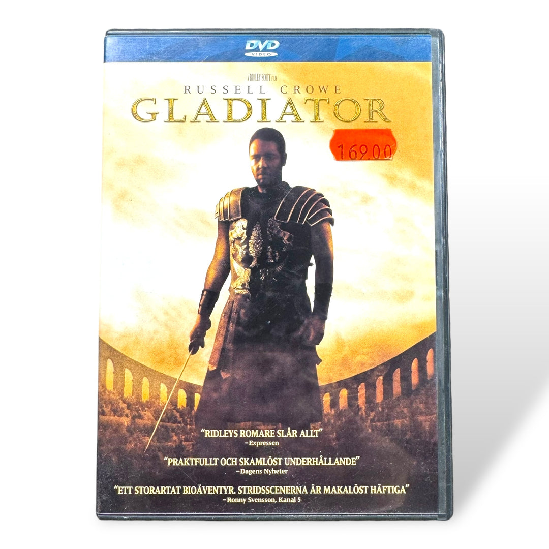 Gladiator DVD - Episk Historisk Actionfilm