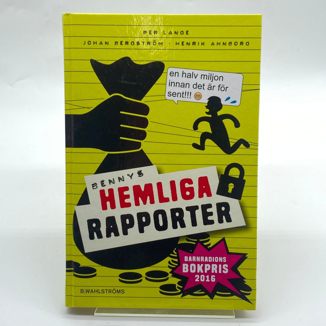 Barnbok "Bennys Hemliga Rapporter" 2016 - Homy Secondhand Online