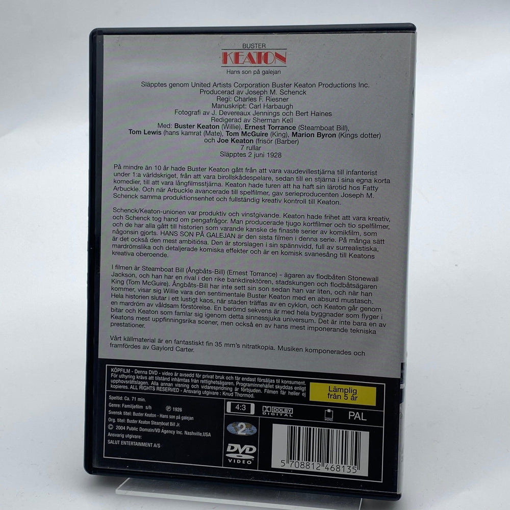 Buster Keaton DVD klassisk komedifilm - Homy Secondhand Online