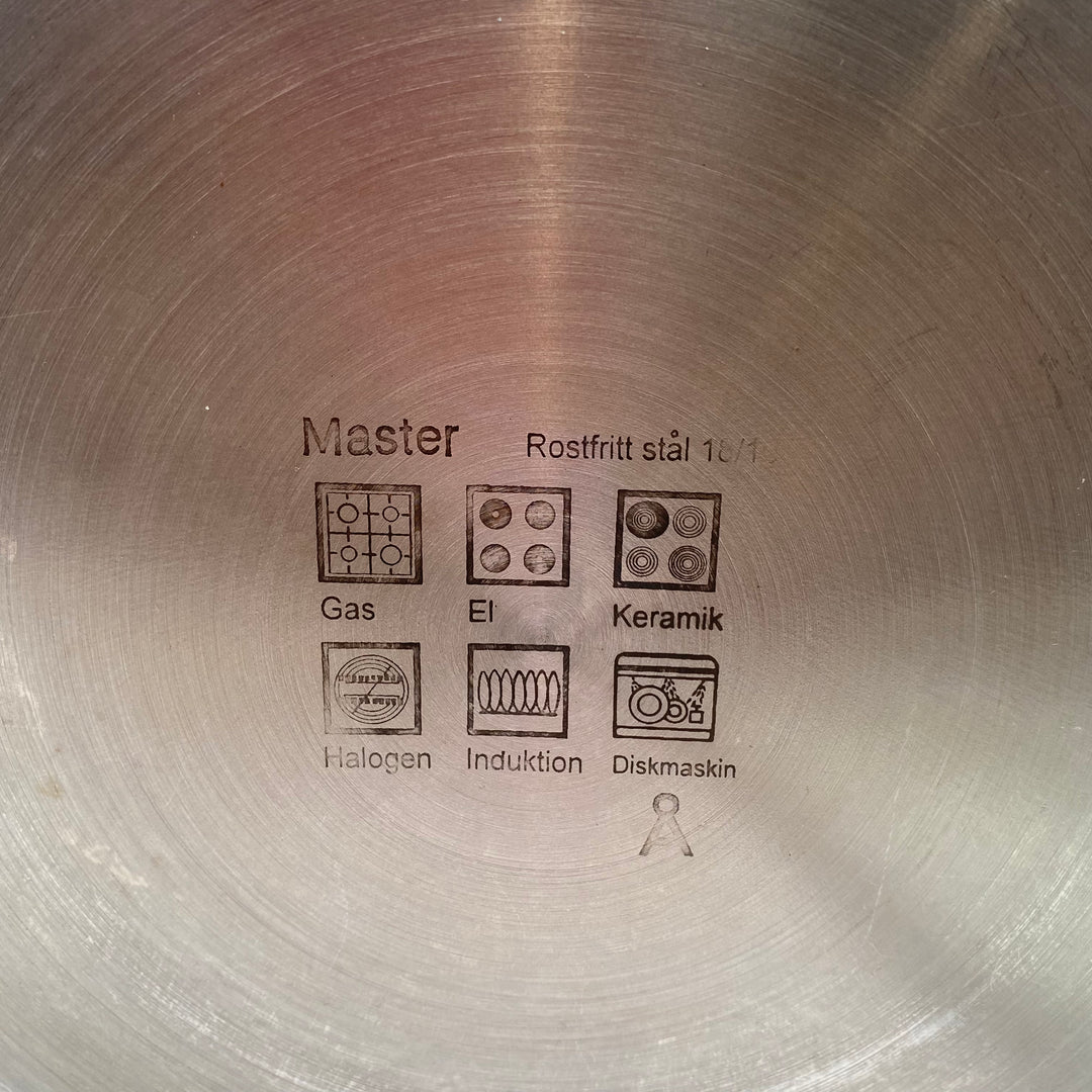 Master kastrull rostfritt stål 4 liter