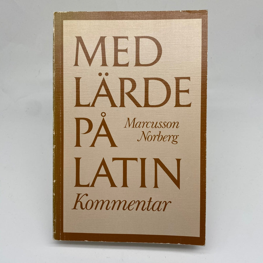 Med Lärde på Latin - Marcussen Norberg - Homy Secondhand Online