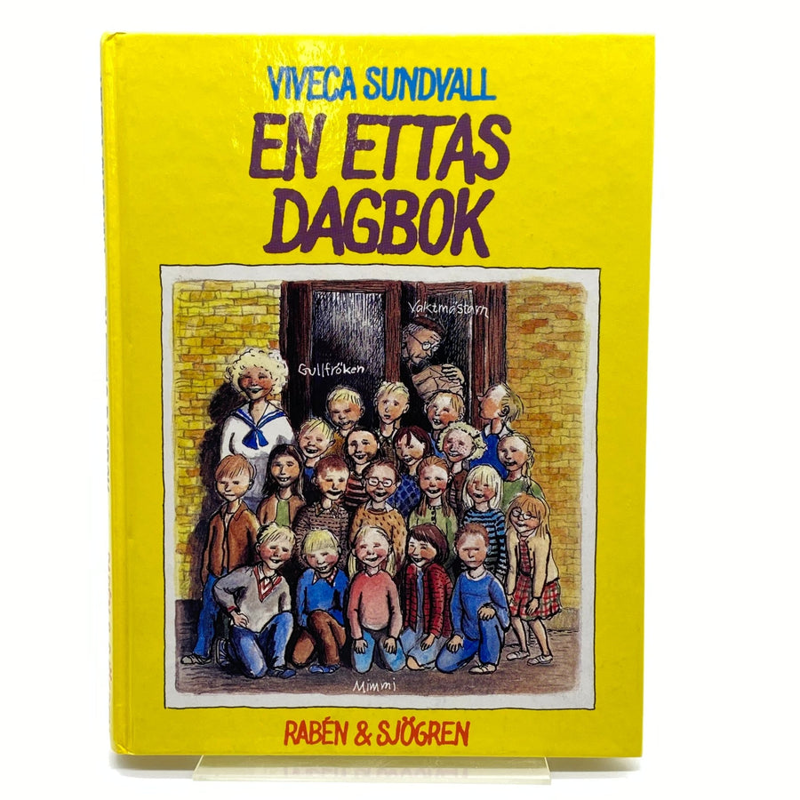 Gul bok Viveca Sundvall En Ettas Dagbok - Homy Secondhand Online