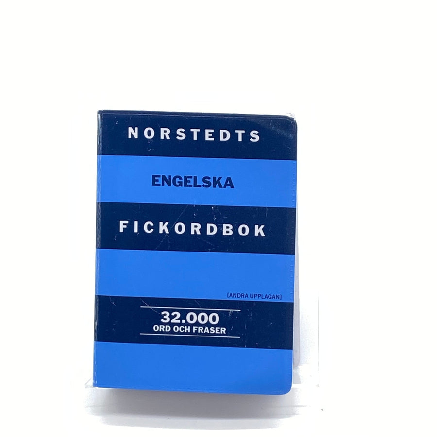 Norstedts engelska fickordbok blå omslag - Homy Secondhand Online