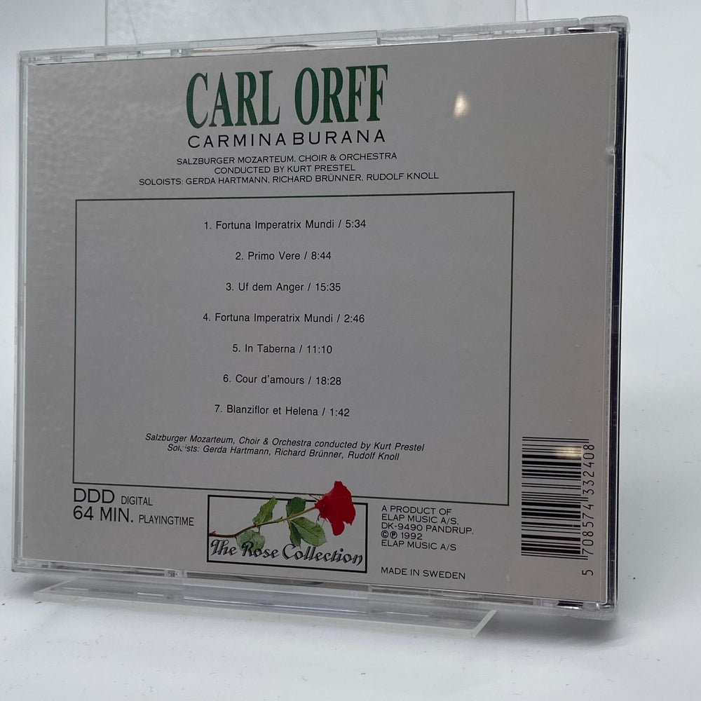 Carl Orffs Carmina Burana CD - Klassisk Musikikon - Homy Secondhand Online