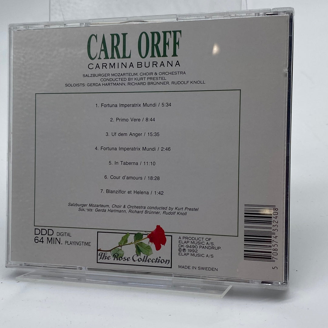 Carl Orffs Carmina Burana CD - Klassisk Musikikon - Homy Secondhand Online