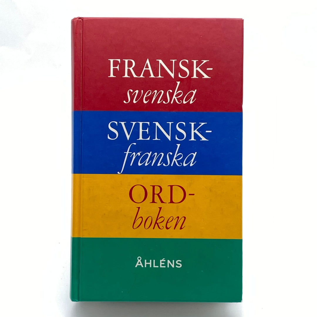 Fransk - svensk ordbok från Åhléns, färgrik - Homy Secondhand Online