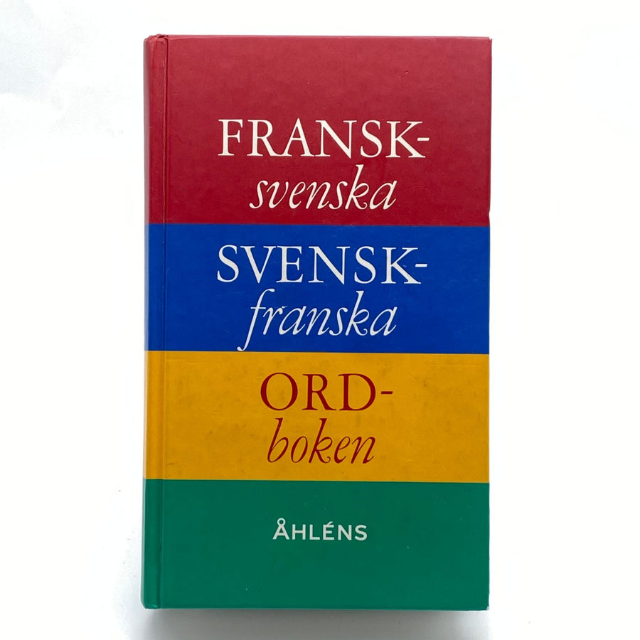 Fransk - svensk ordbok från Åhléns, färgrik - Homy Secondhand Online