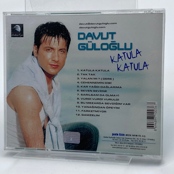 Davut Güloğlu CD - Katula Katula Pop Album - Homy Secondhand Online