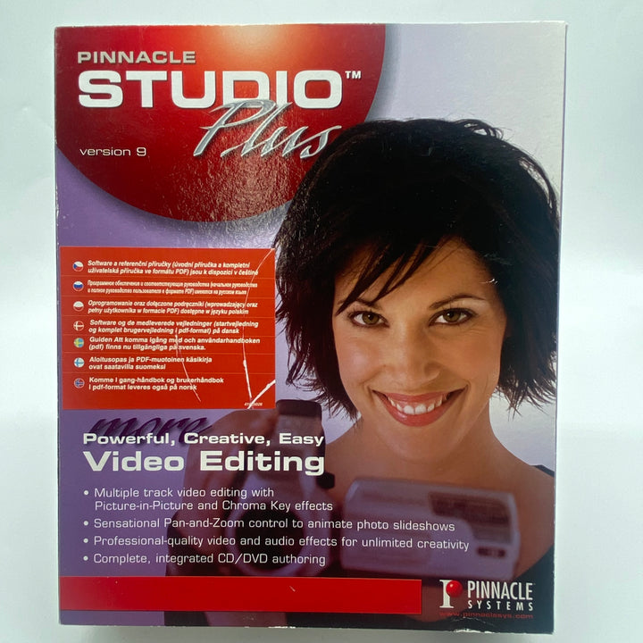 Pinnacle Studio Plus version 9 videoredigeringsprogram
