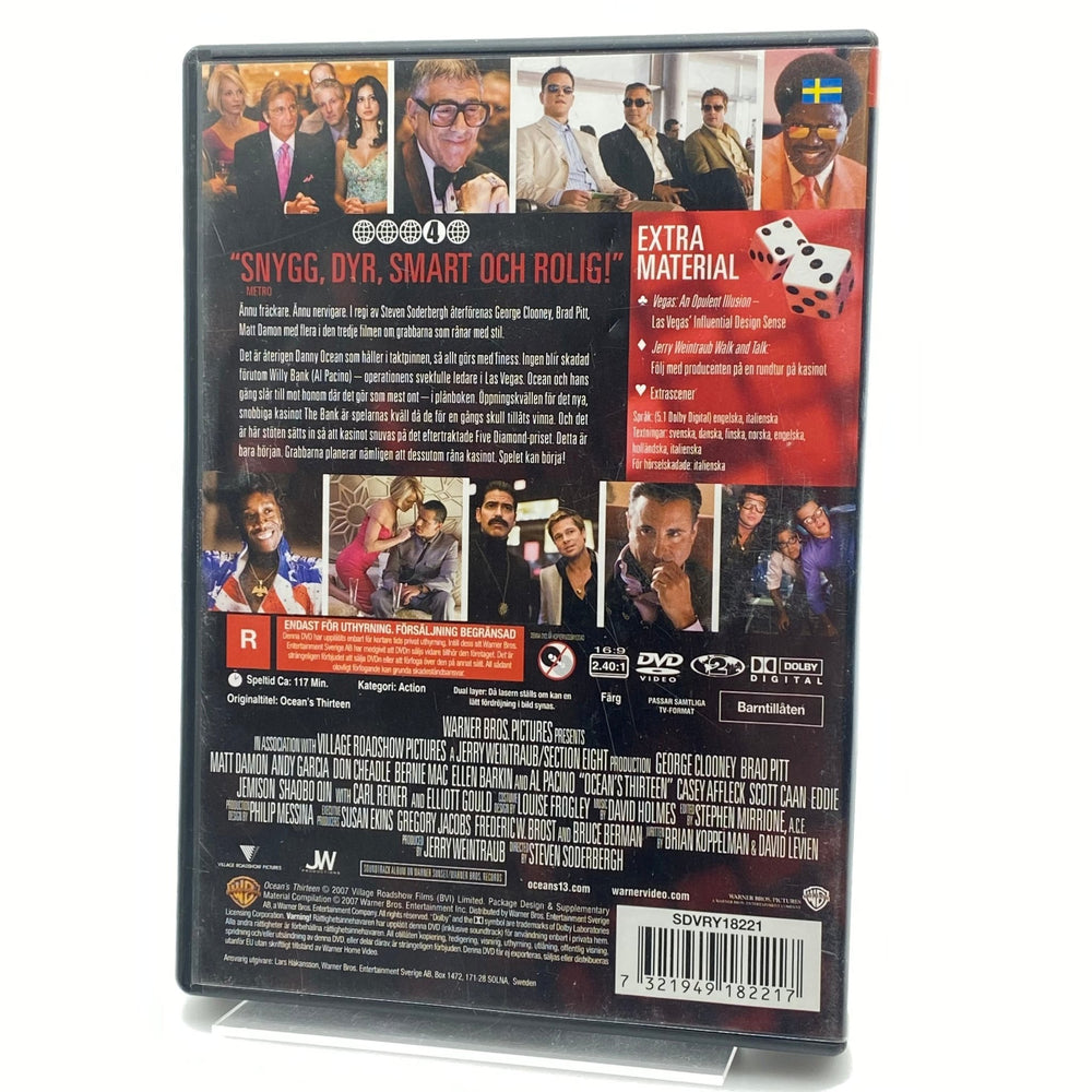 Ocean's Thirteen DVD med stjärnensemble - Homy Secondhand Online