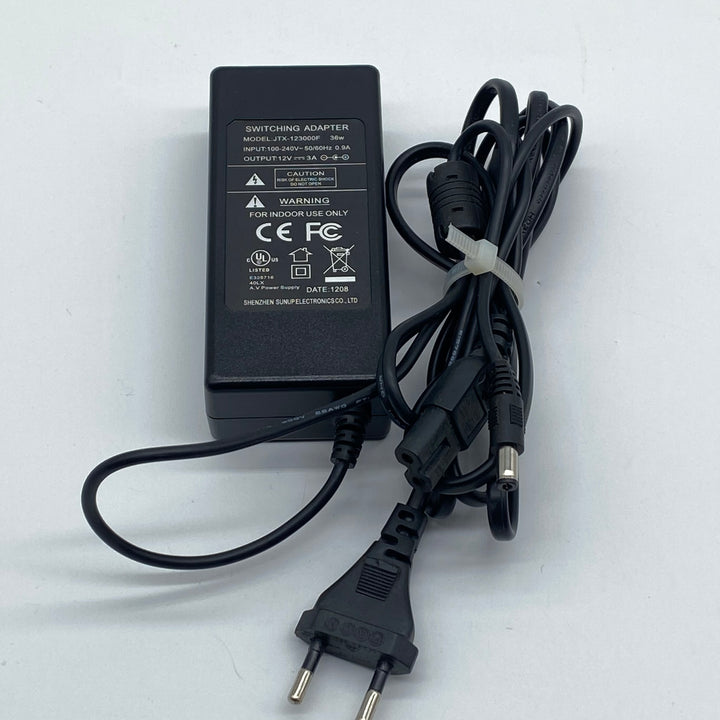 Mångsidig nätadapter 12V 3A Shenzhen Sunpu
