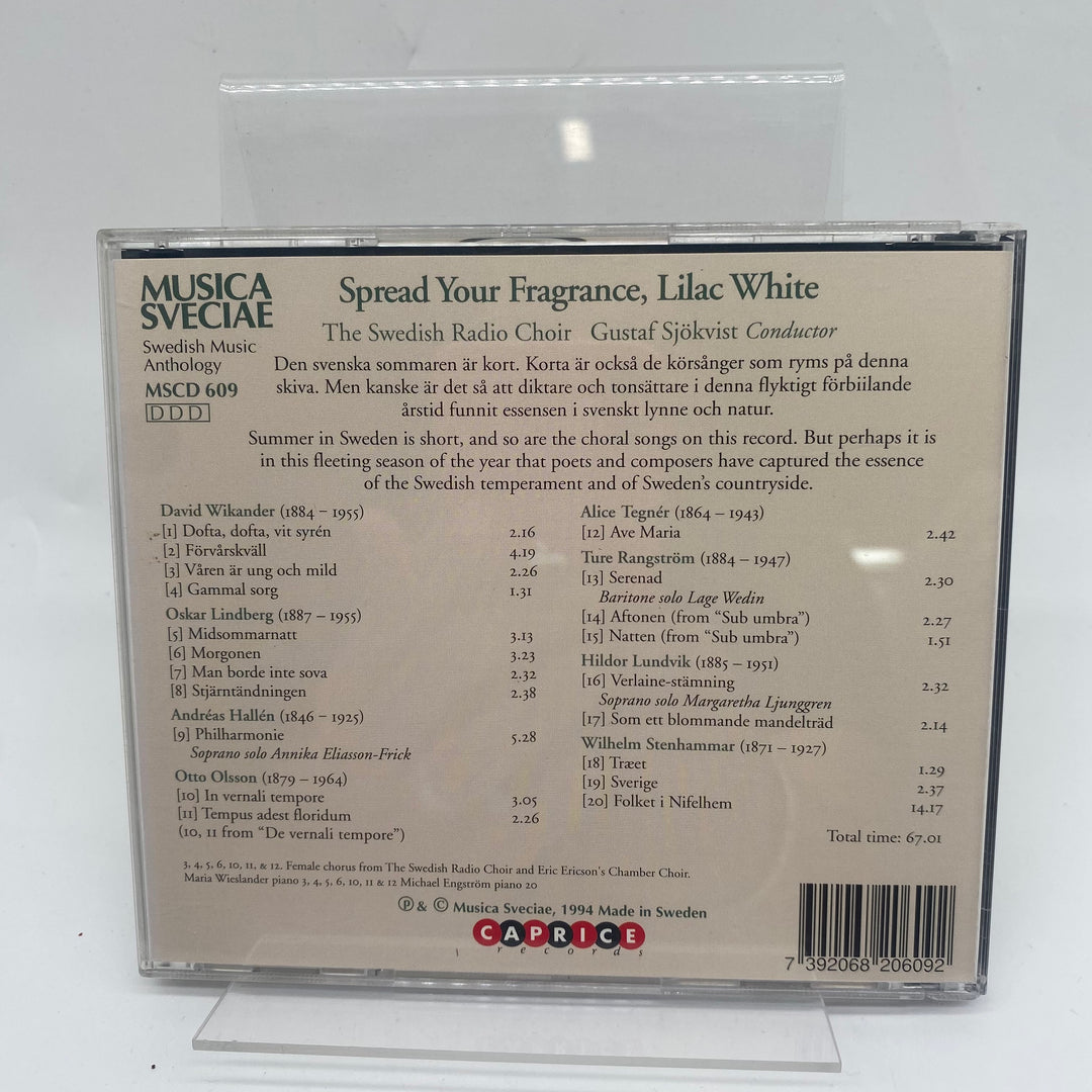 Musica Sveciae CD Svensk Körmusik