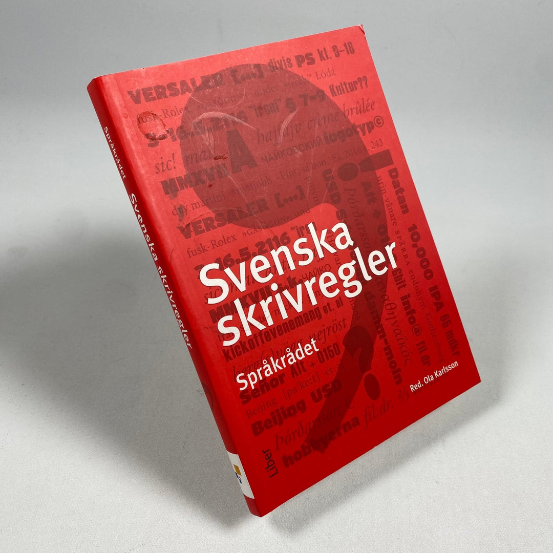 Svenska Skrivregler av Ola Karlsson - Guide - Homy Secondhand Online