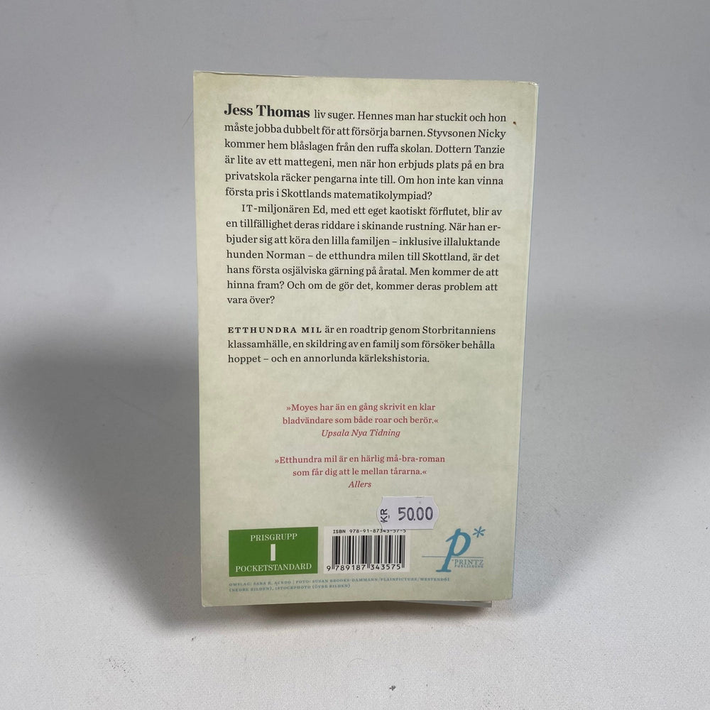 Ett hundra mil av Jojo Moyes - Roman - Homy Secondhand Online