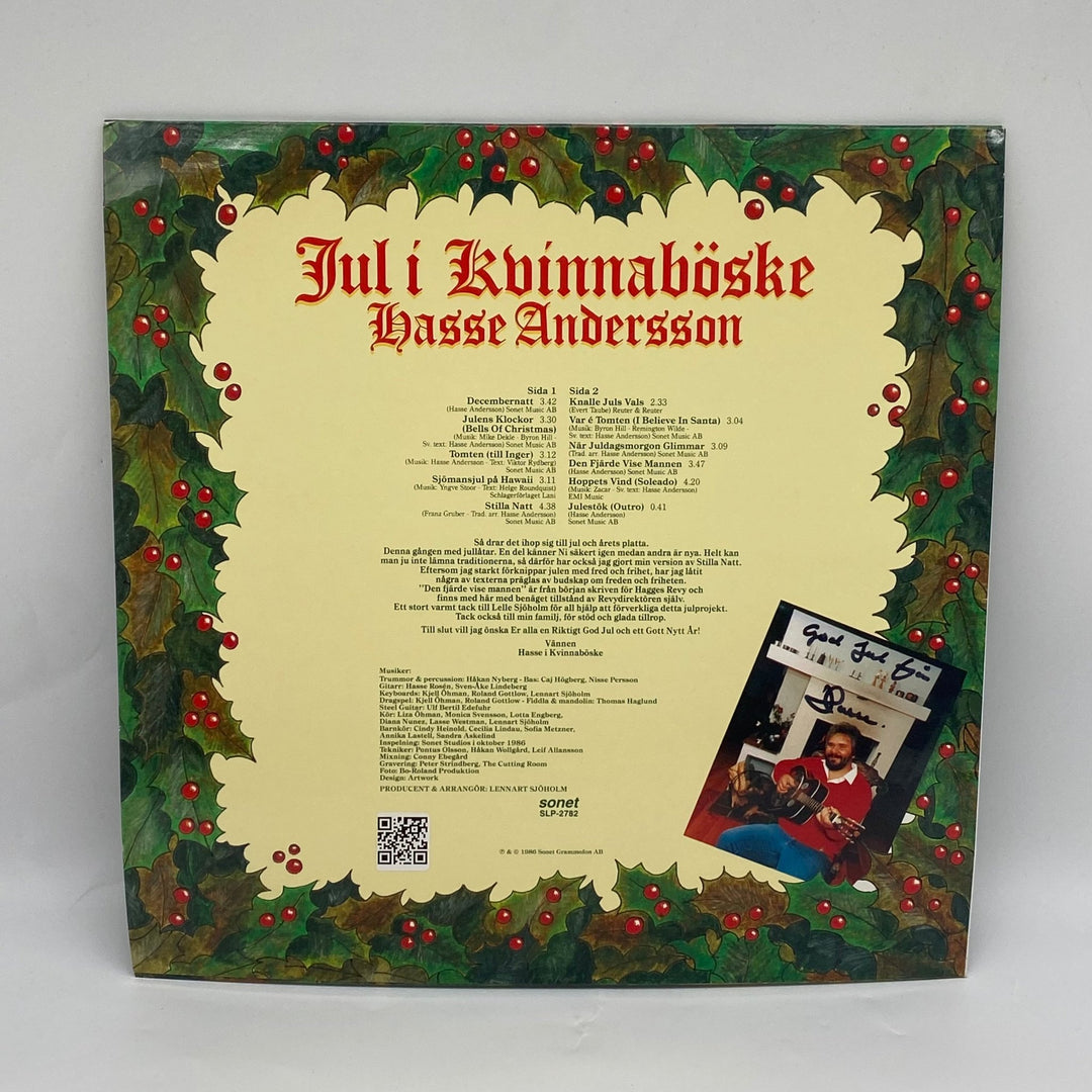 Jul i Kivikaböske med Hasse Andersson Vinyl - Homy Secondhand Online