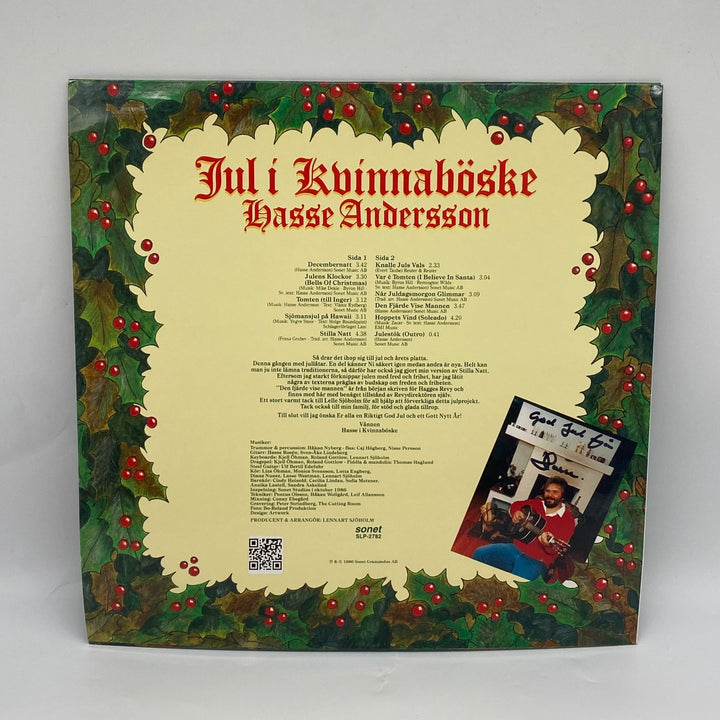 Jul i Kivikaböske med Hasse Andersson Vinyl - Homy Secondhand Online