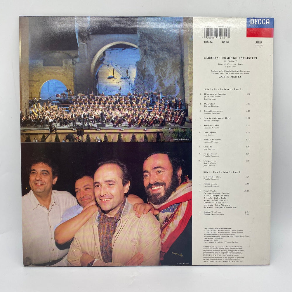Klassisk Musikalbum: Tre Tenorer Live - Homy Secondhand Online