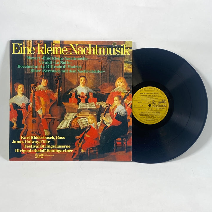 Mozart vinyl Eine kleine Nachtmusik klassisk retro