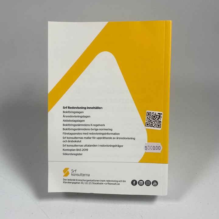 2019 Srf Redovisning - Aktuella Lagar och Råd - Homy Secondhand Online