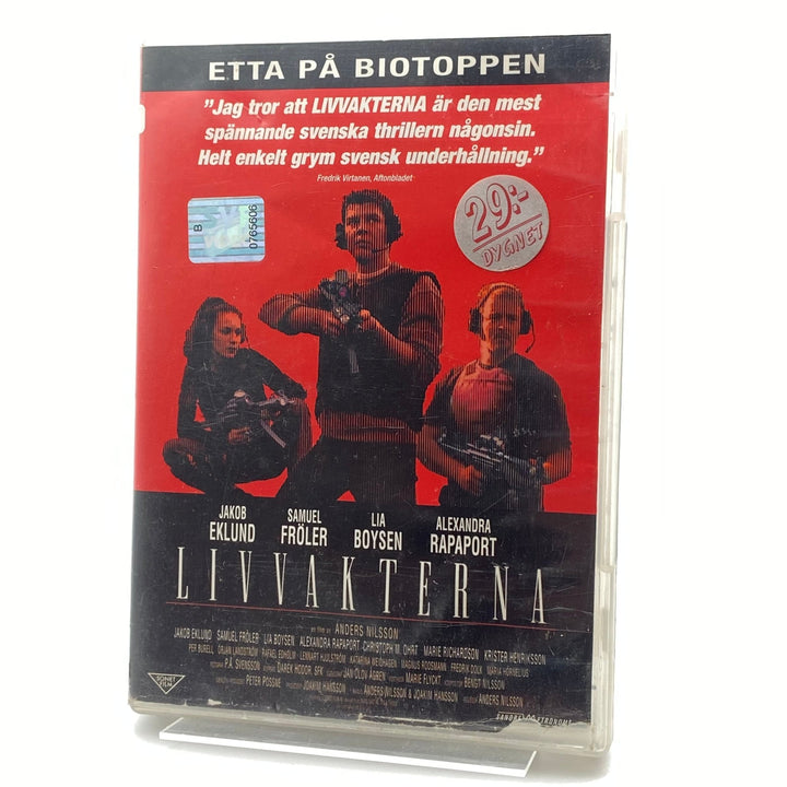 Livvakterna VHS kassett Svensk Thriller - Homy Secondhand Online