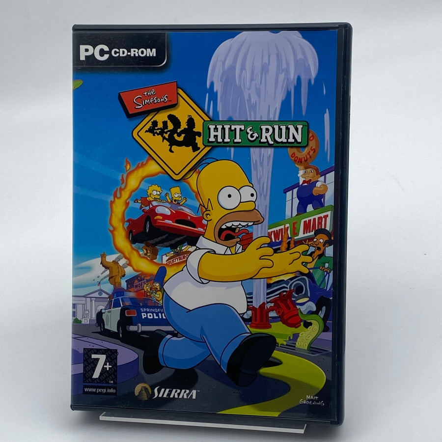 The Simpsons Hit & Run PC - spel, Sierra - Homy Secondhand Online