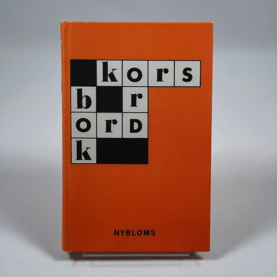 Orange Korsord Bok från Nybloms - Spännande Pussel - Homy Secondhand Online