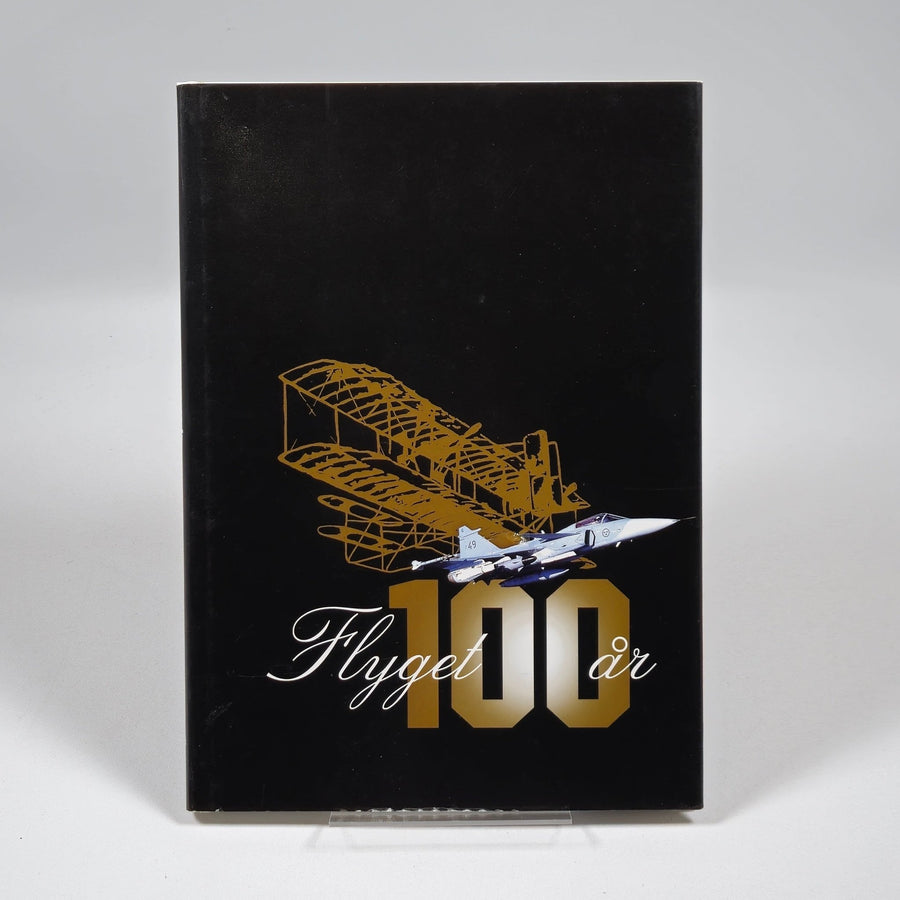 Svart Samlarbok "Flyget 100 år" med Flygplan Motiv - Homy Secondhand Online