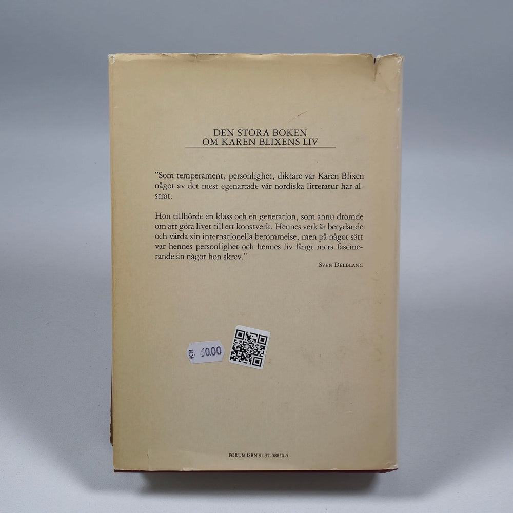 Judith Thurman: "Karen Blixen - Ett diktartliv" - Homy Secondhand Online