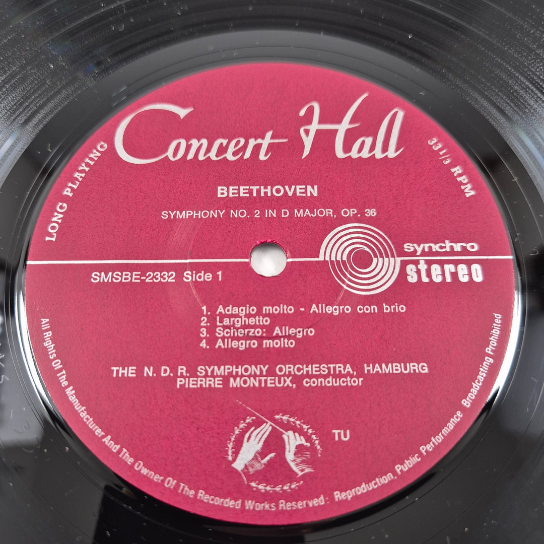Klassisk Beethoven Vinylskiva i Elegant Förvaringsbox - Homy Secondhand Online