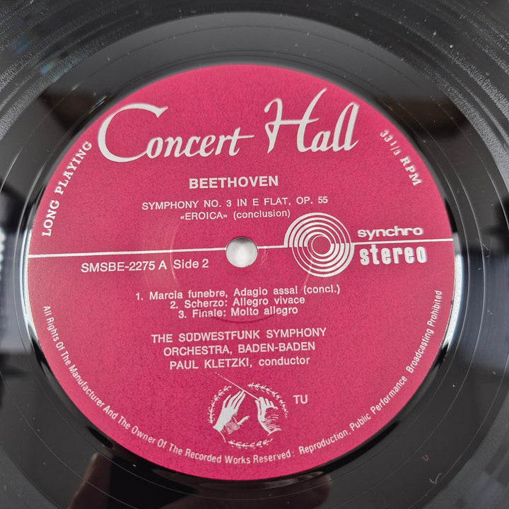 Klassisk Beethoven Vinylskiva i Elegant Förvaringsbox - Homy Secondhand Online