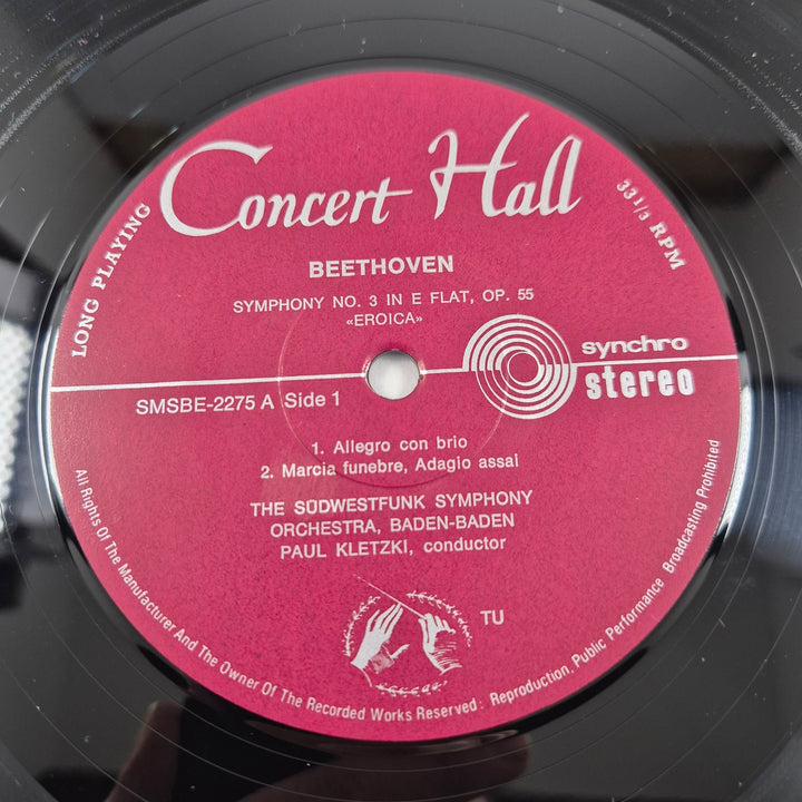 Klassisk Beethoven Vinylskiva i Elegant Förvaringsbox - Homy Secondhand Online