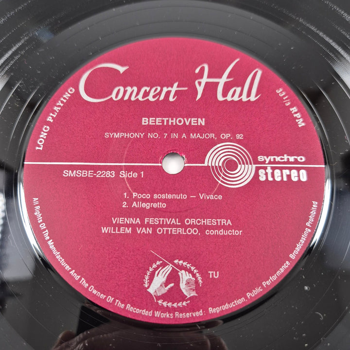 Klassisk Beethoven Vinylskiva i Elegant Förvaringsbox - Homy Secondhand Online