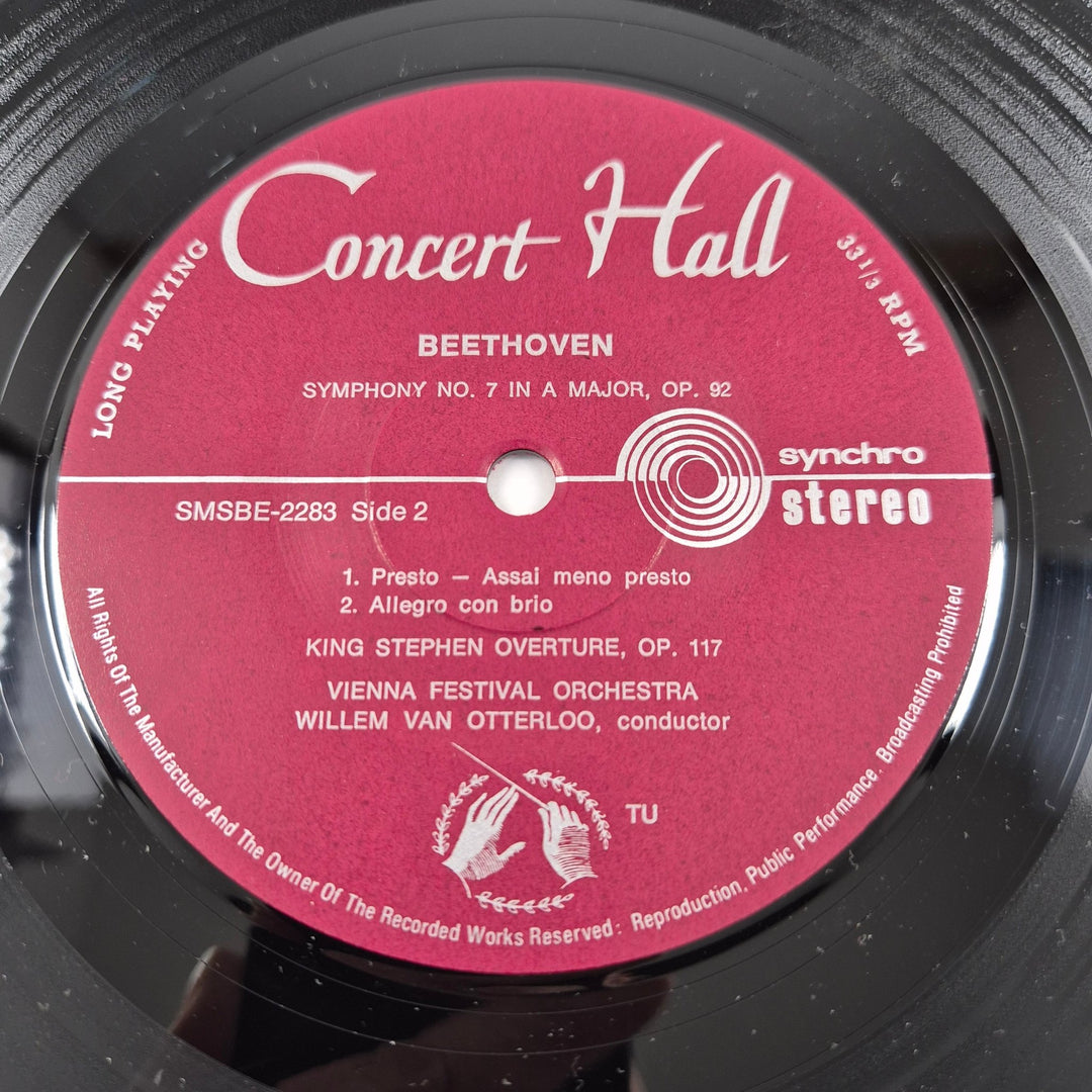 Klassisk Beethoven Vinylskiva i Elegant Förvaringsbox - Homy Secondhand Online