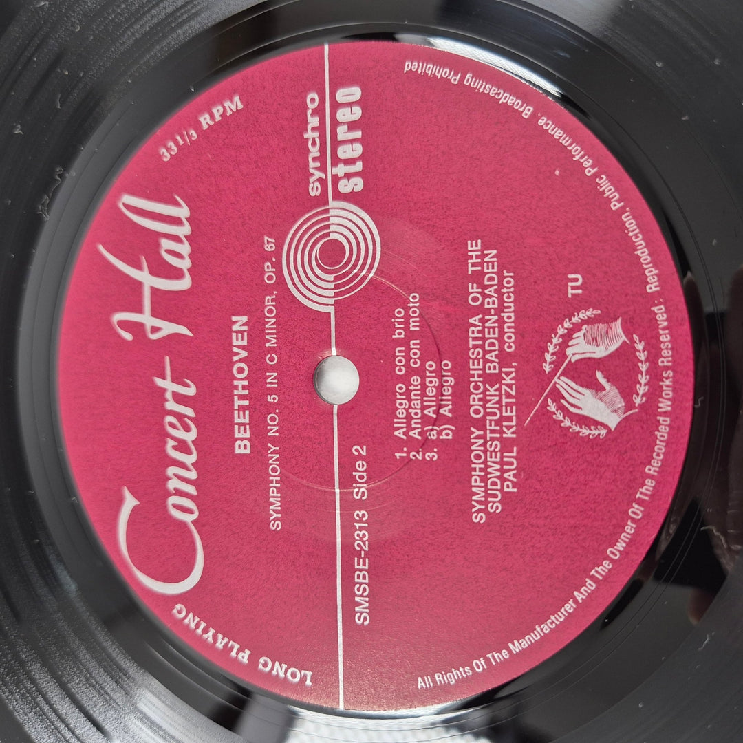 Klassisk Beethoven Vinylskiva i Elegant Förvaringsbox - Homy Secondhand Online