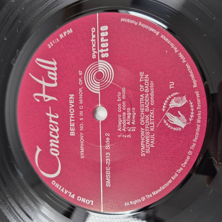 Klassisk Beethoven Vinylskiva i Elegant Förvaringsbox - Homy Secondhand Online