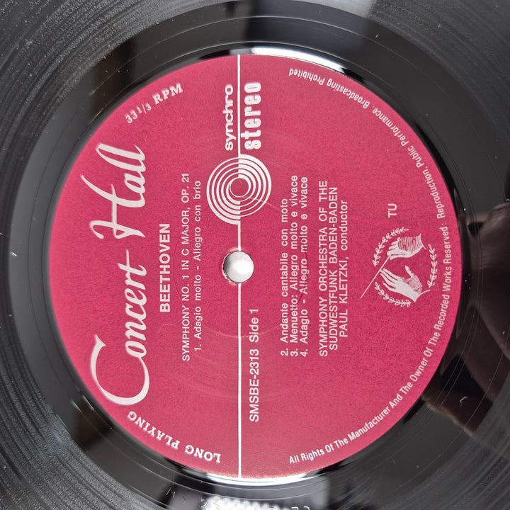 Klassisk Beethoven Vinylskiva i Elegant Förvaringsbox - Homy Secondhand Online