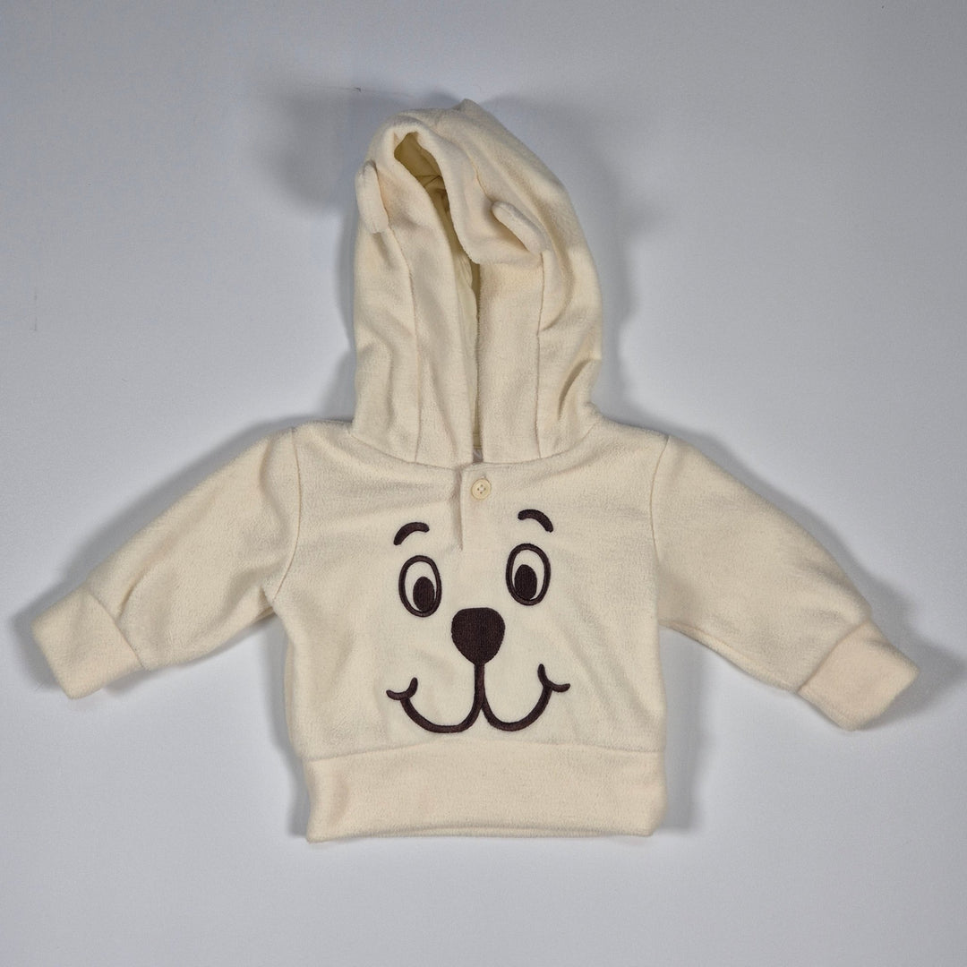 Gullig Ljus Beige Hundtröja med Luva - Homy Secondhand Online