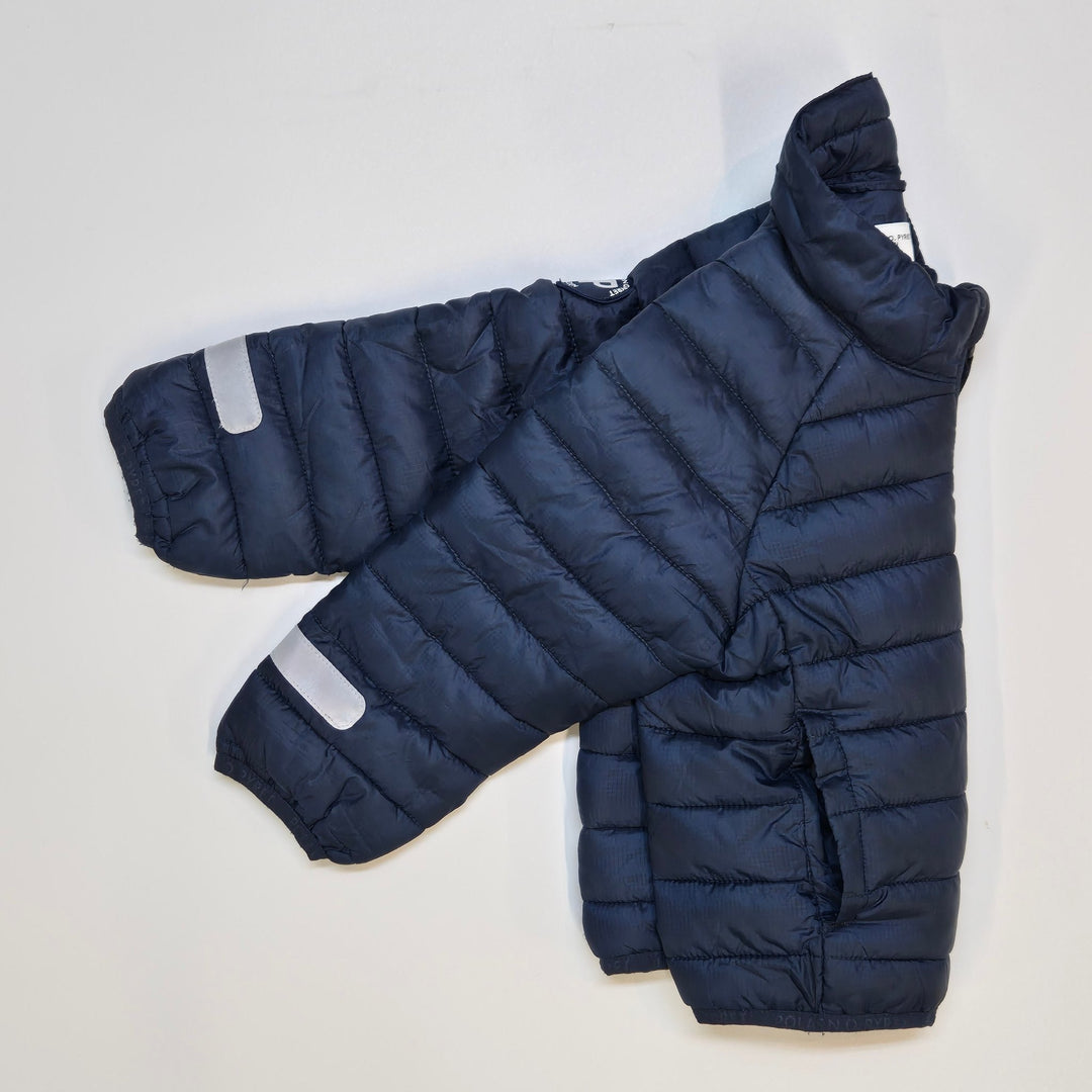 Marinblå lättviktig dunjacka för barn - Homy Secondhand Online