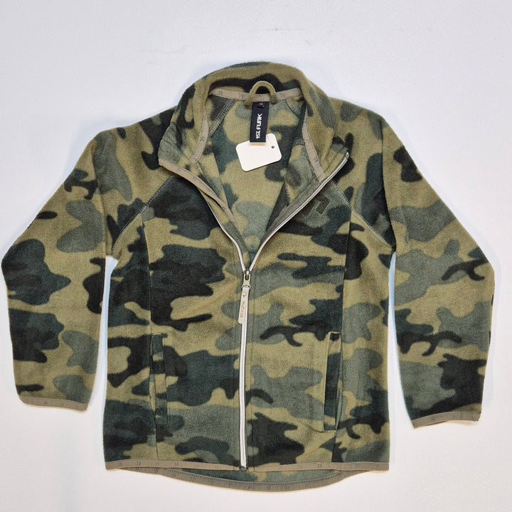 Trendig Kamouflagemönstrad Fleecejacka för Barn - Homy Secondhand Online