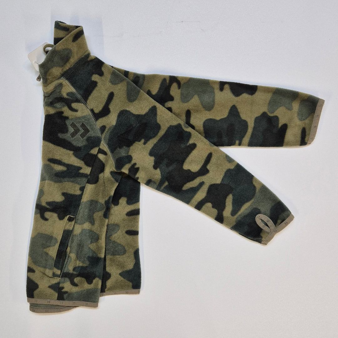 Trendig Kamouflagemönstrad Fleecejacka för Barn - Homy Secondhand Online