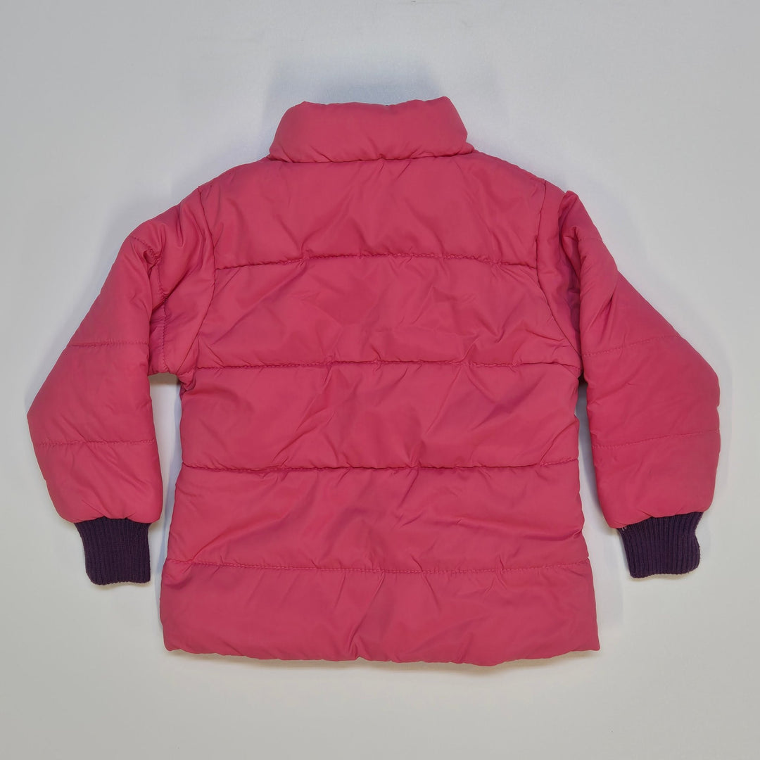 Varm Rosa Barnjacka med Dragkedjor - Homy Secondhand Online