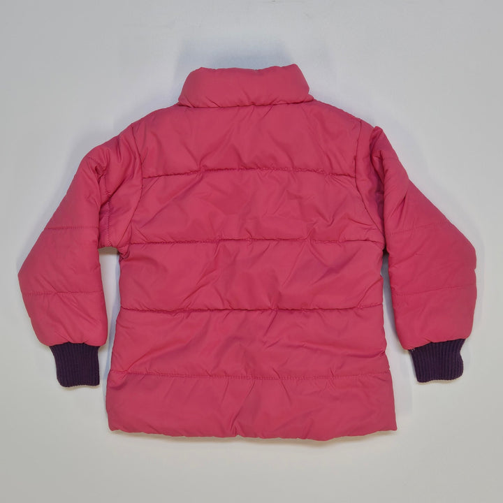 Varm Rosa Barnjacka med Dragkedjor - Homy Secondhand Online