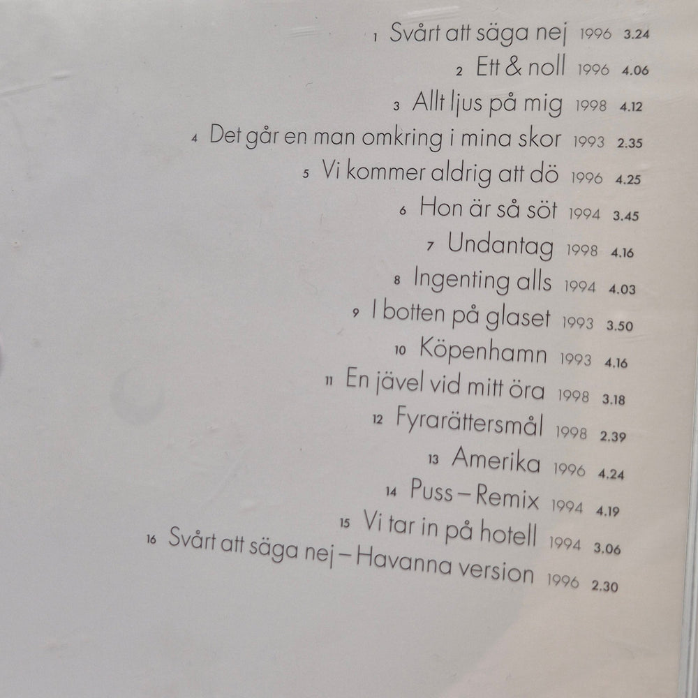 Bo Kaspers Orkester "Hittills" CD - Svensk Musik - Homy Secondhand Online