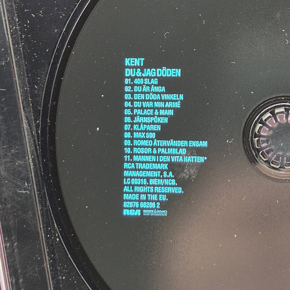 Kent - Du & jag döden CD, ikoniskt albumomslag - Homy Secondhand Online